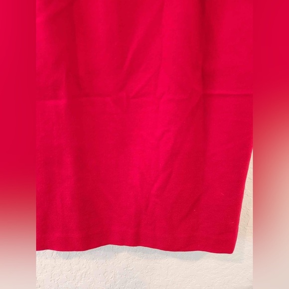 Red Wool Skirt Size 10 - Picture 2 of 8